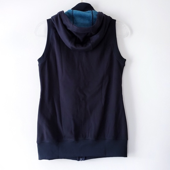 Adidas Golf Soft Fleece Hoodie Vest Full-Zip Black - Picture 8 of 11